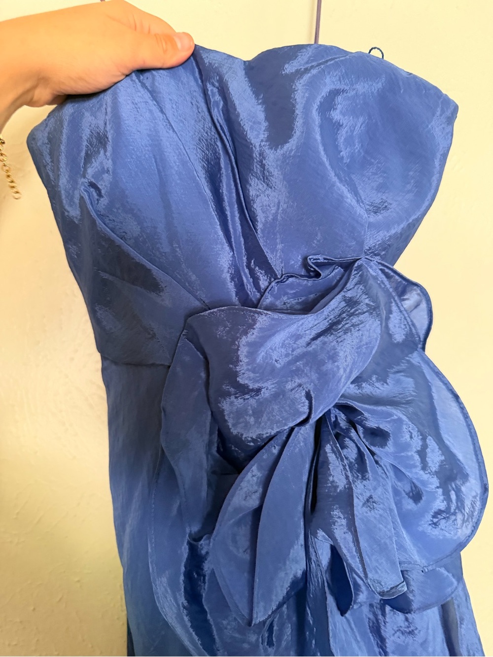 Muse by Marchesa Bluebell Rosette Organza Dress 0 - Picture 4 of 7